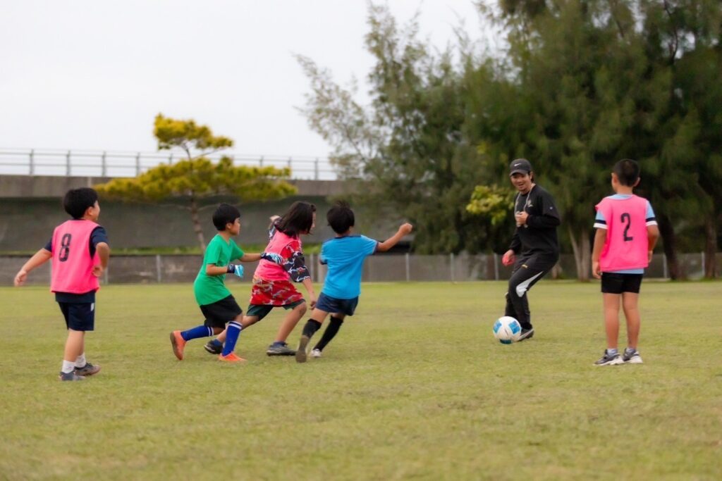 みらいサッカースクール練習風景